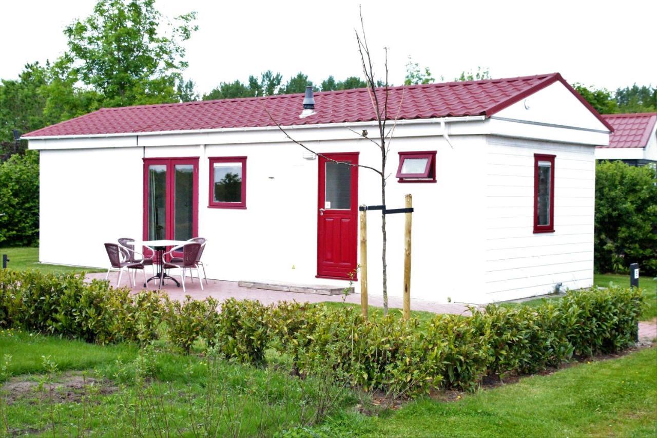 Hofgalow Chalet Op Camping "De Stal" Drijber Ngoại thất bức ảnh